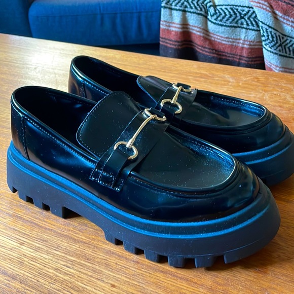 Chunky ASOS Loafers Size UK 40 W - Picture 1 of 3